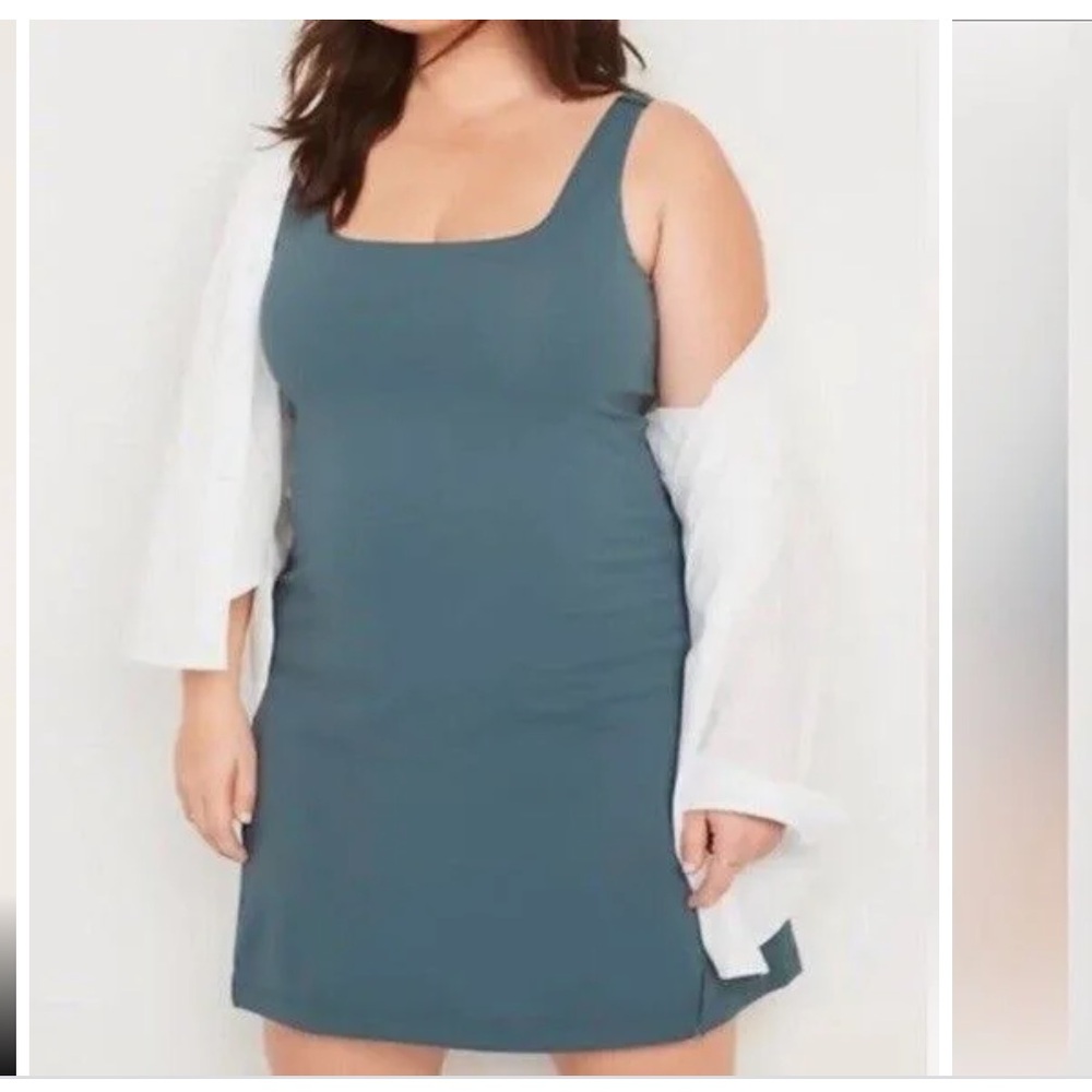 Old Navy Teal Sleeveless Dress